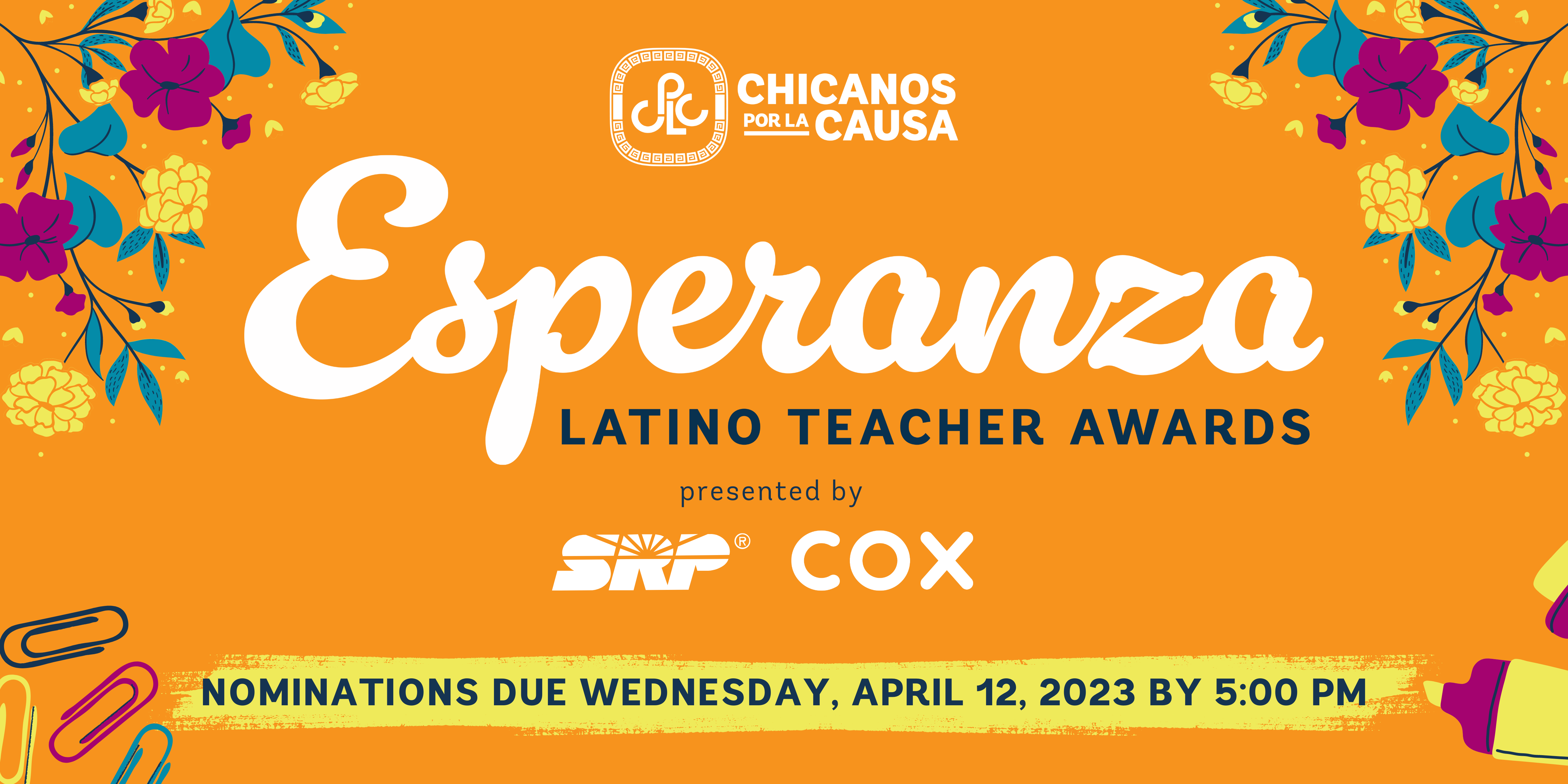 Esperanza Latino Teacher Awards